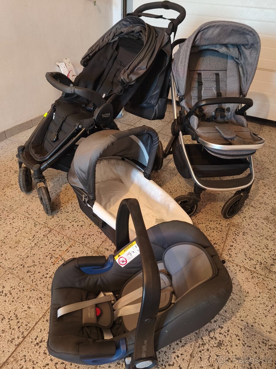 Kočárek, autosedačka