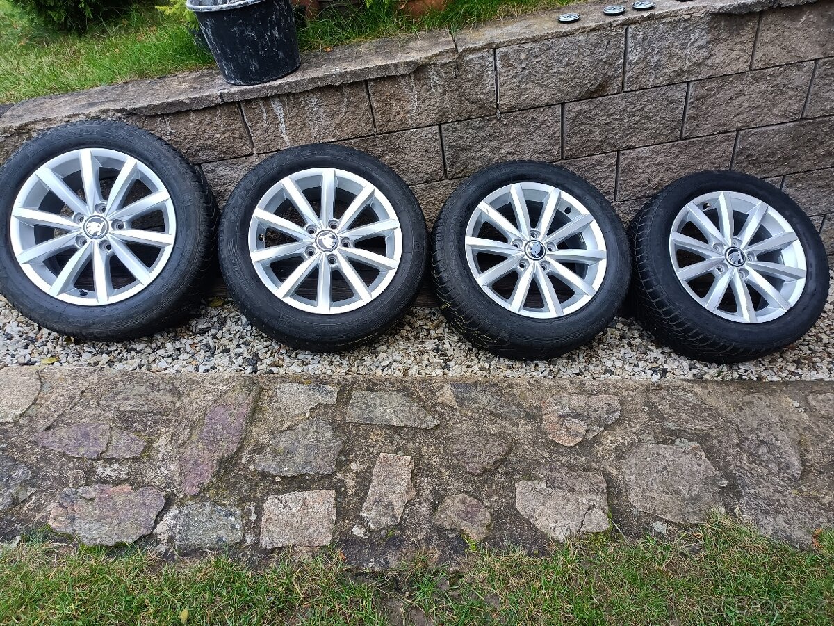Alu disky 16" Škoda VW Seat Audi