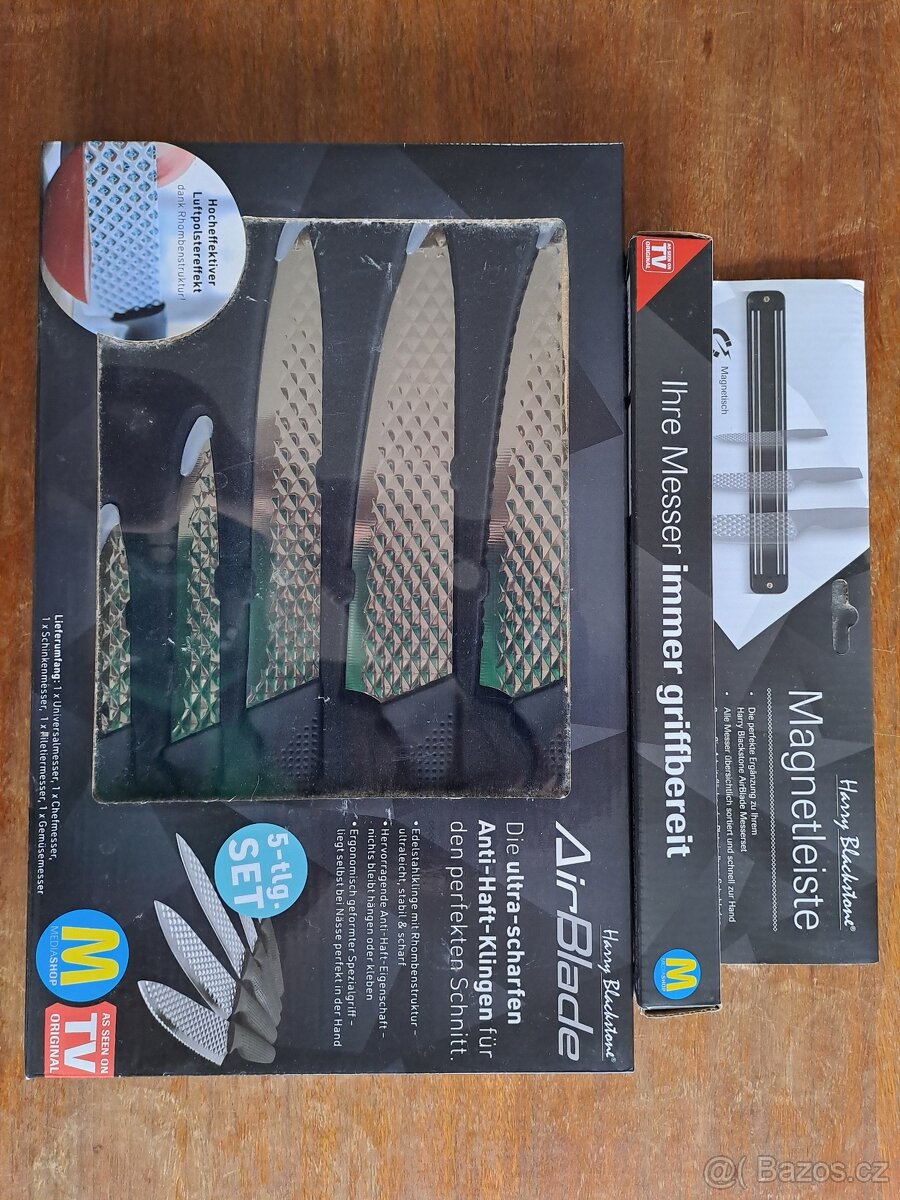 Sada kuchyňských nožů + magnetická lišta