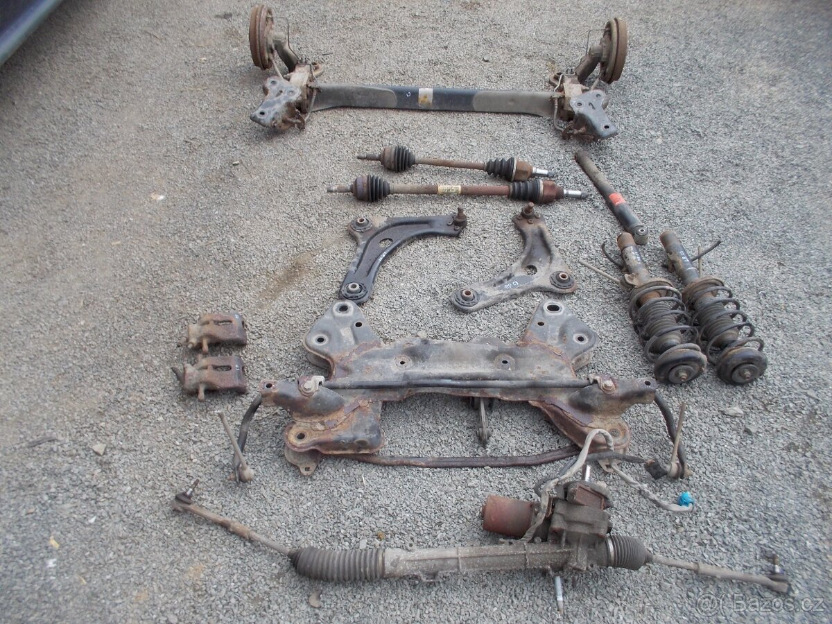 Díly podvozku Citroen C3 1.1 44kw 2002-2009