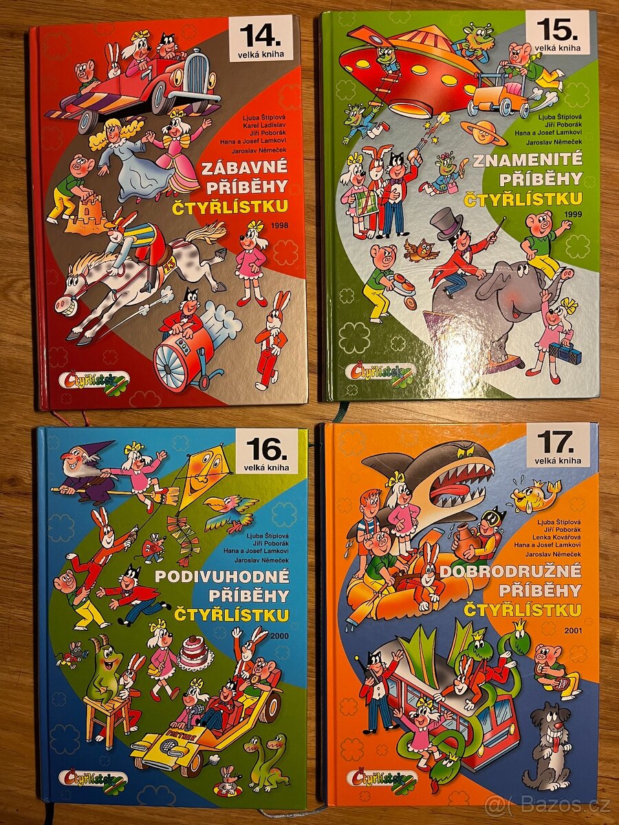 Čtyřlístek : 4 velké knihy, čísla 14. až 17.