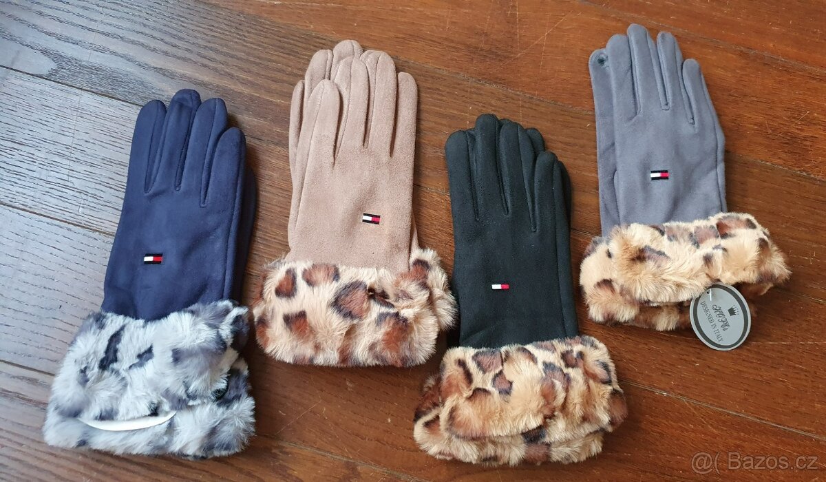 Elegantní rukavice Tommy Hilfiger