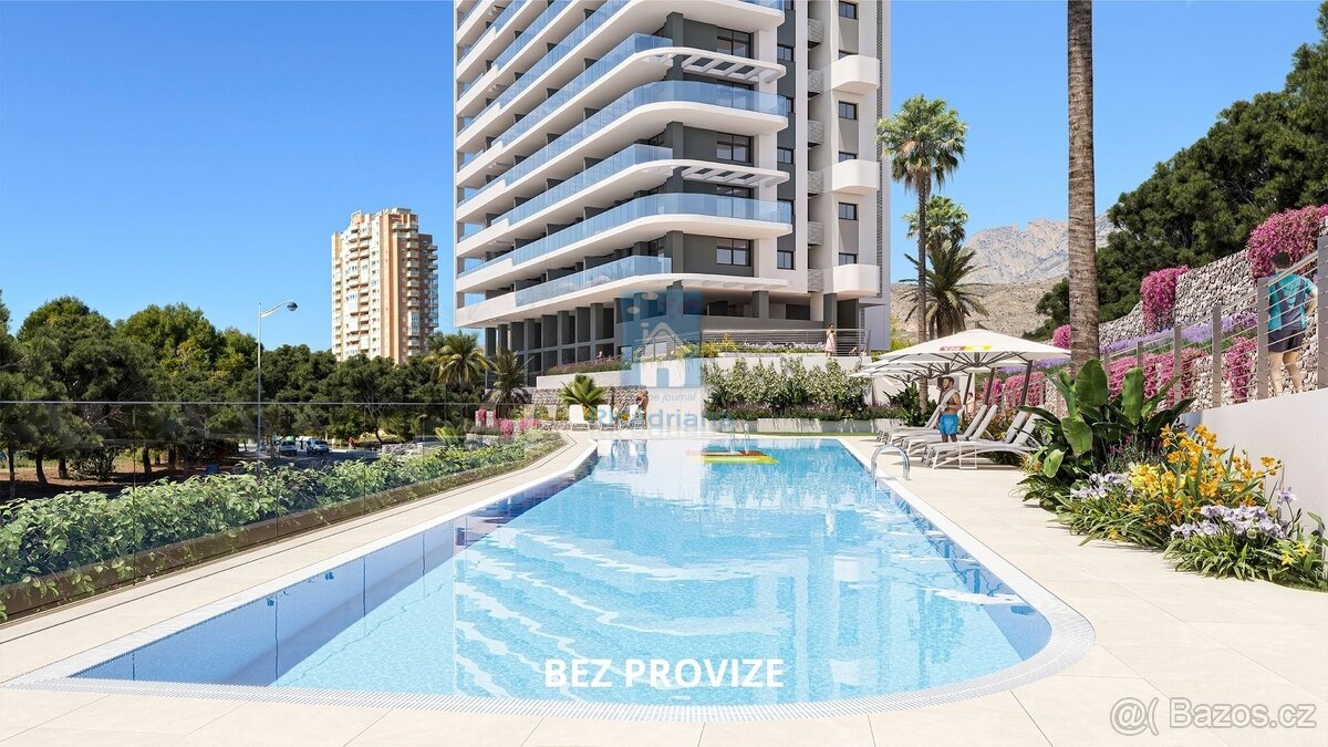 Prodej apartmánu u moře Benidorm, Španělsko, BEZ PROVIZE RK