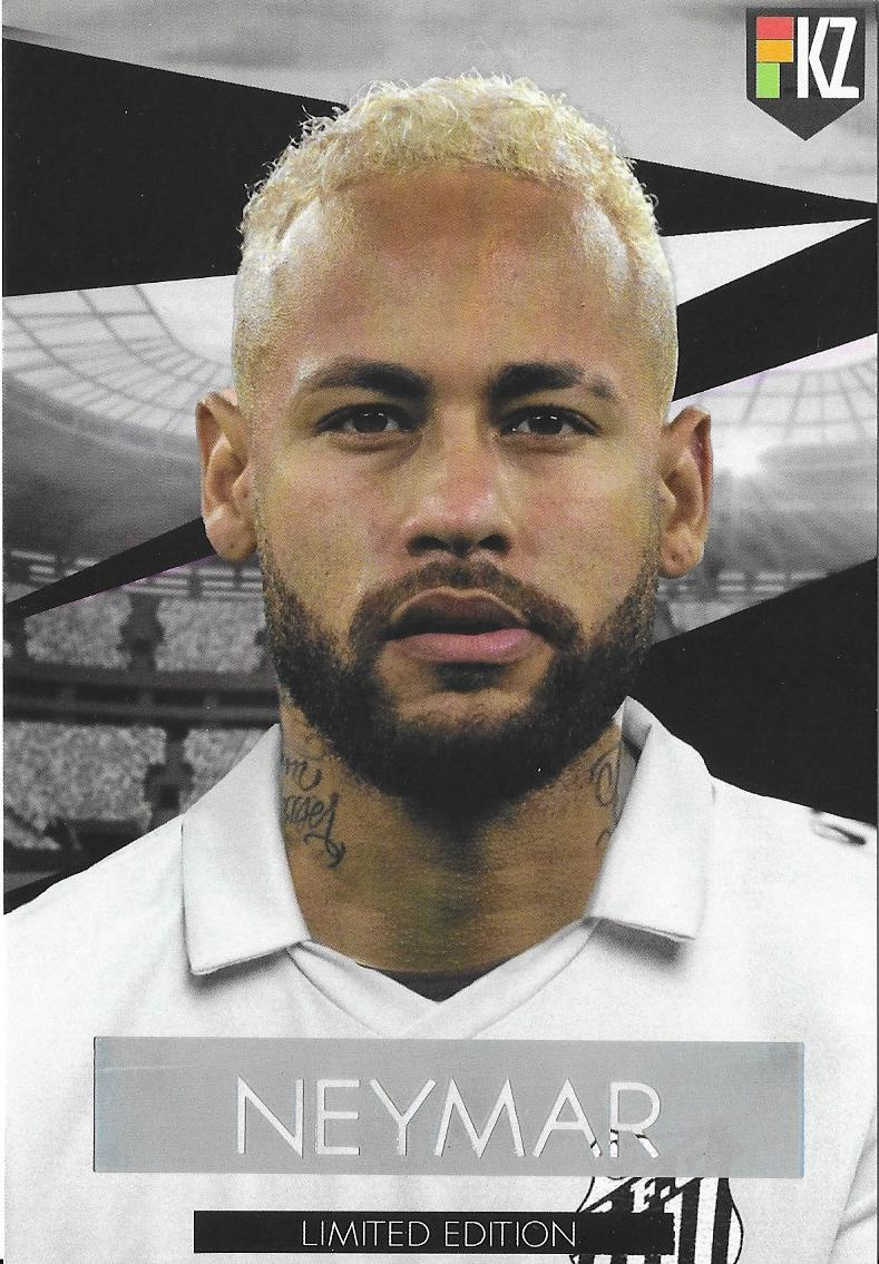 Fotbalová karta FKZ - XXL Limited Edition (10 x 14.5) Neymar