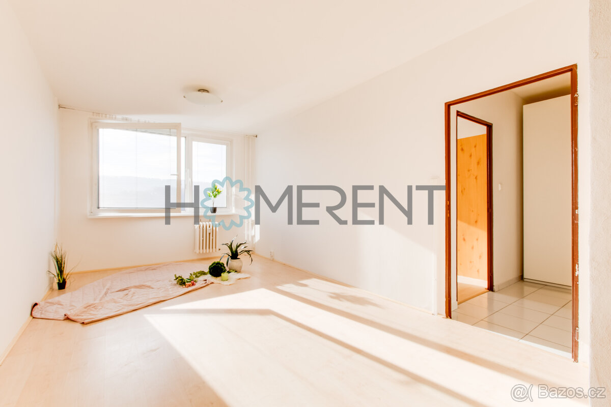 Pronájem světlého bytu 2+kk, 42 m², Praha 5 – Motol, ul. Jež