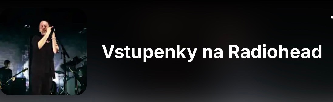 Prodám 2 vstupenky na Radiohead, 12.12. Berlin, sezení