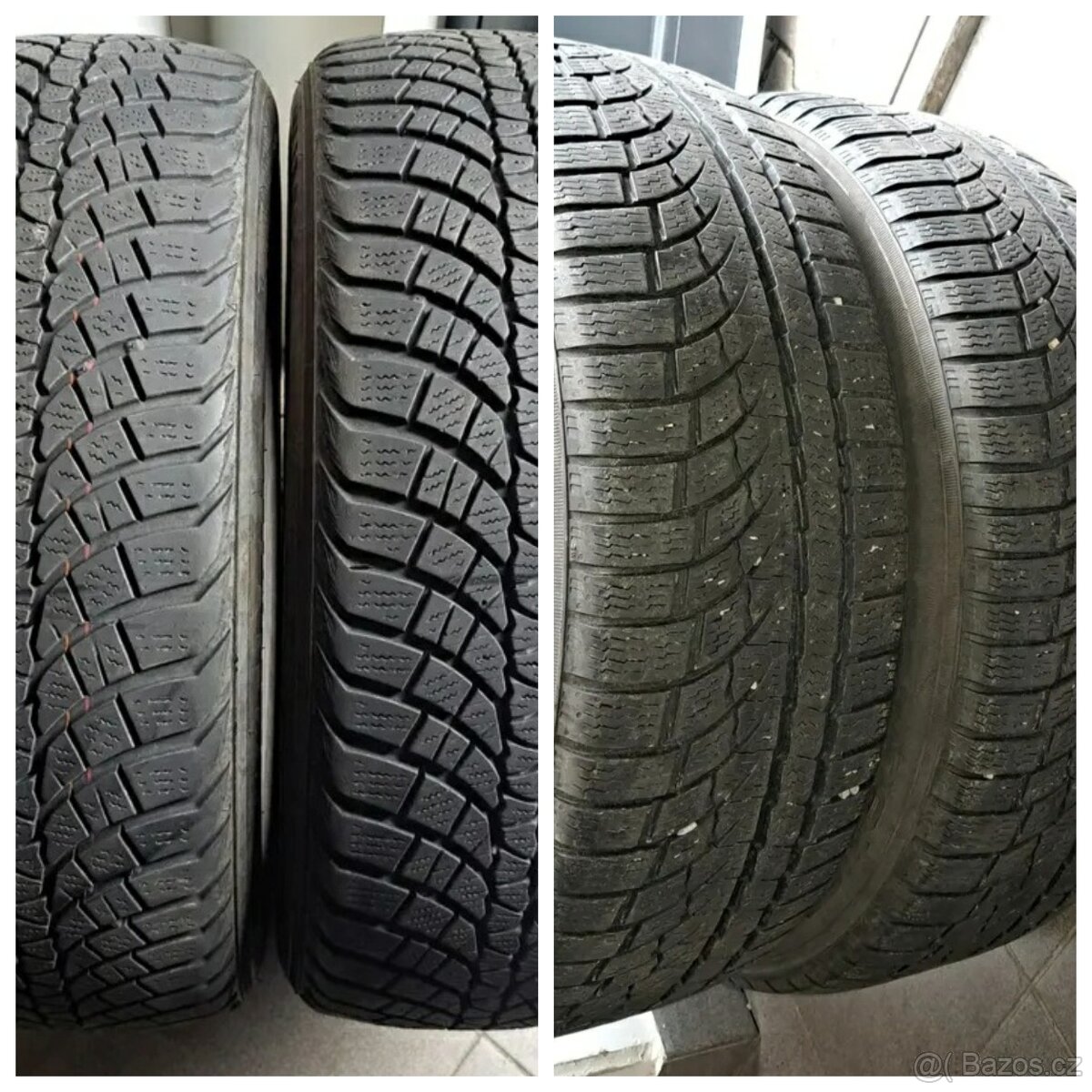 4x zimní pneu 215/55 r17