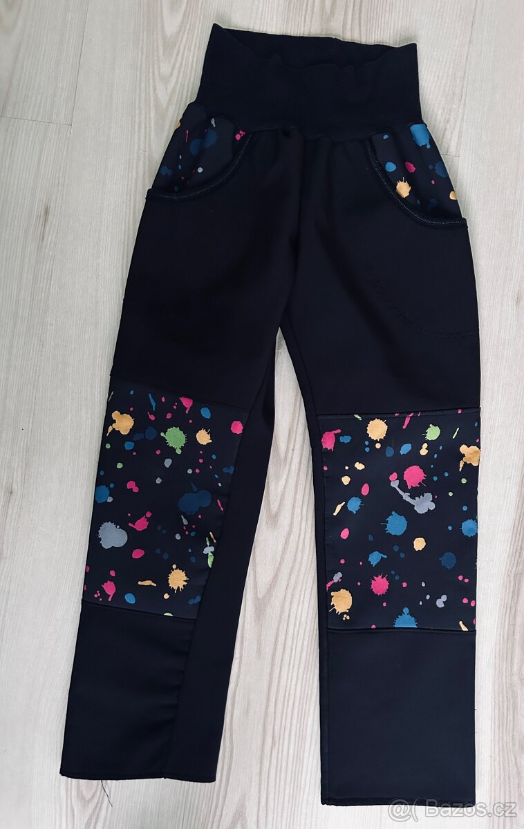 Zimní Softshellove kalhoty