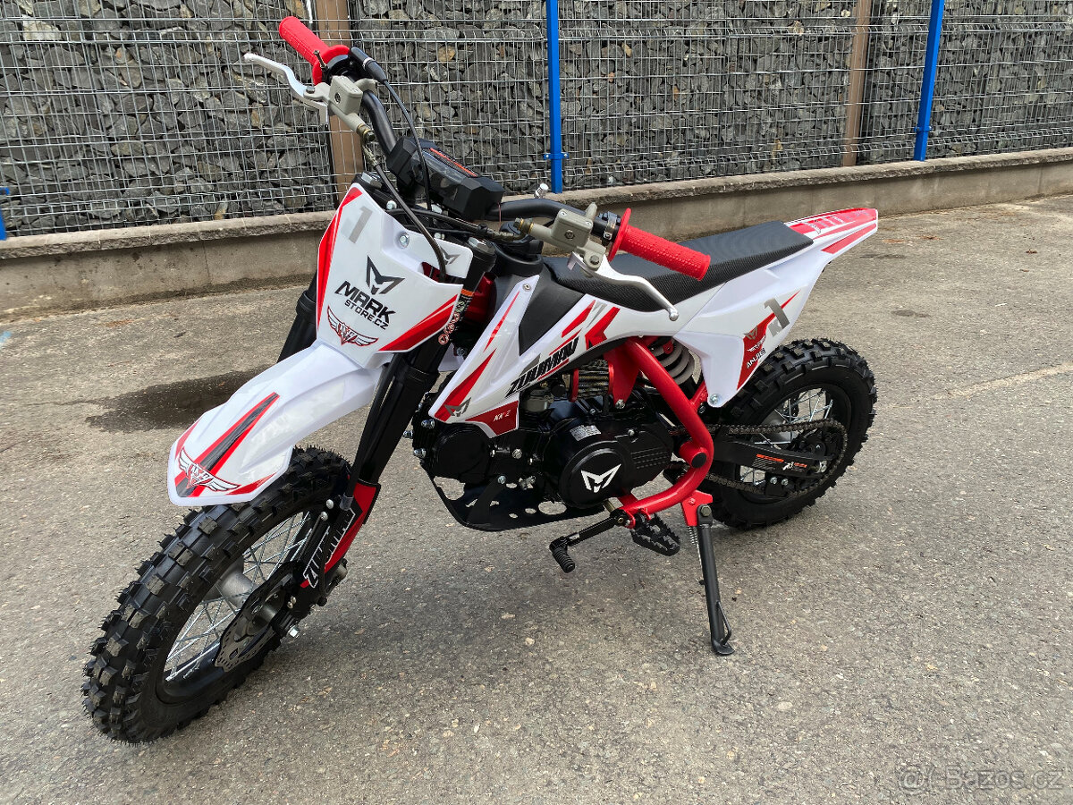 Pitbike Zuumav K1 110cc 12/10 - červená