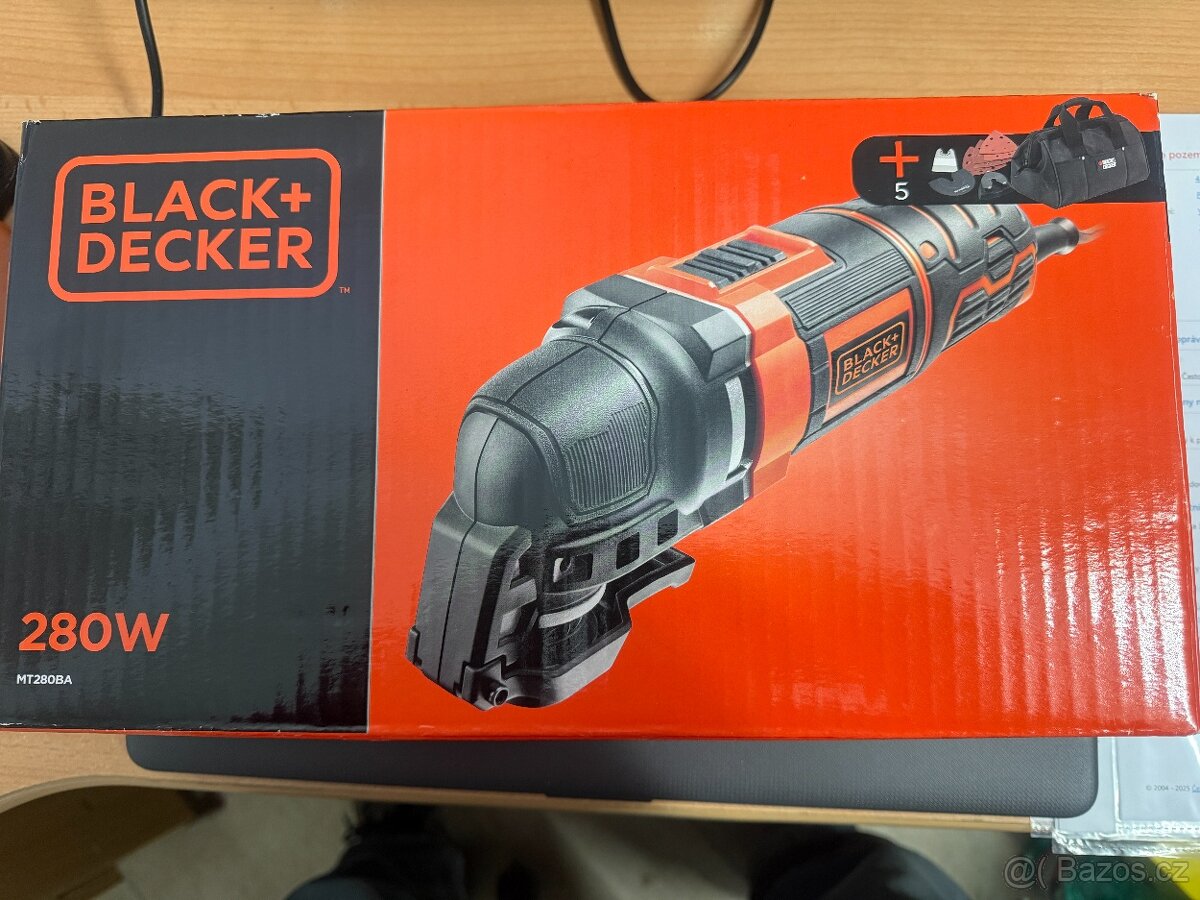 Oscilační bruska BLACK+DECKER MT280BA