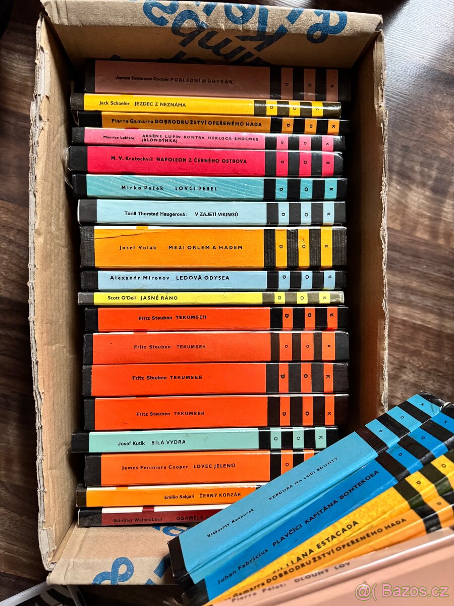 Dobrodružné knihy z edice KOD