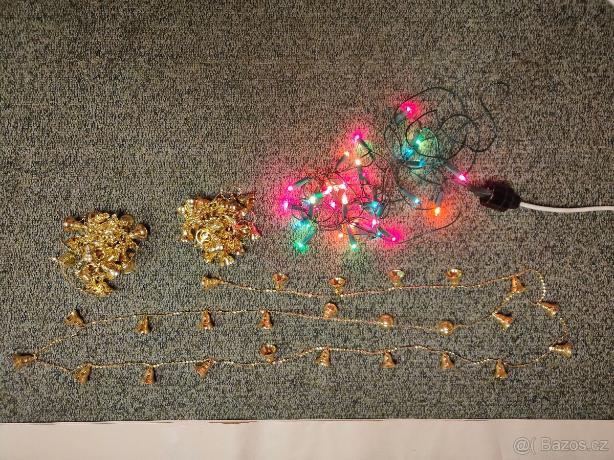 Retro vánoční osvětlení na stromeček