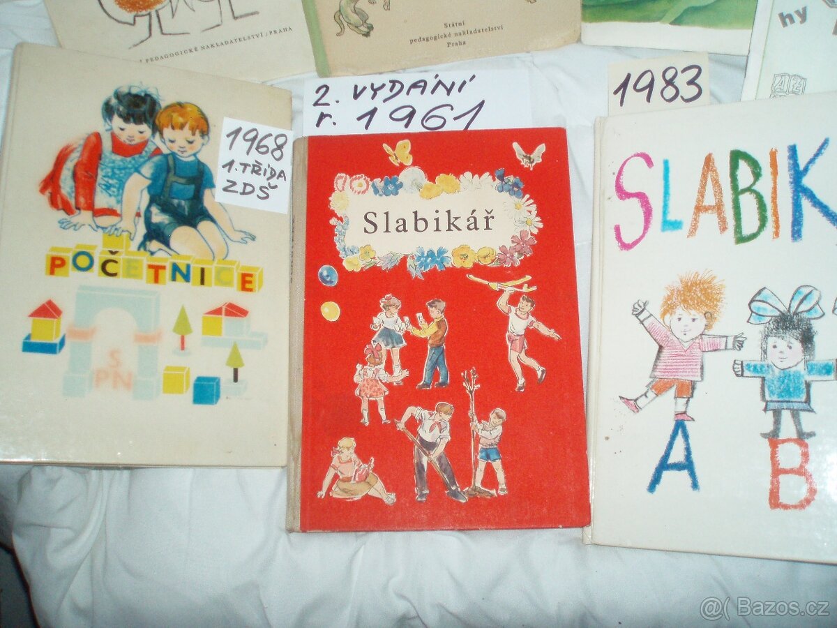 starý Slabikář-2. vydání 1961
