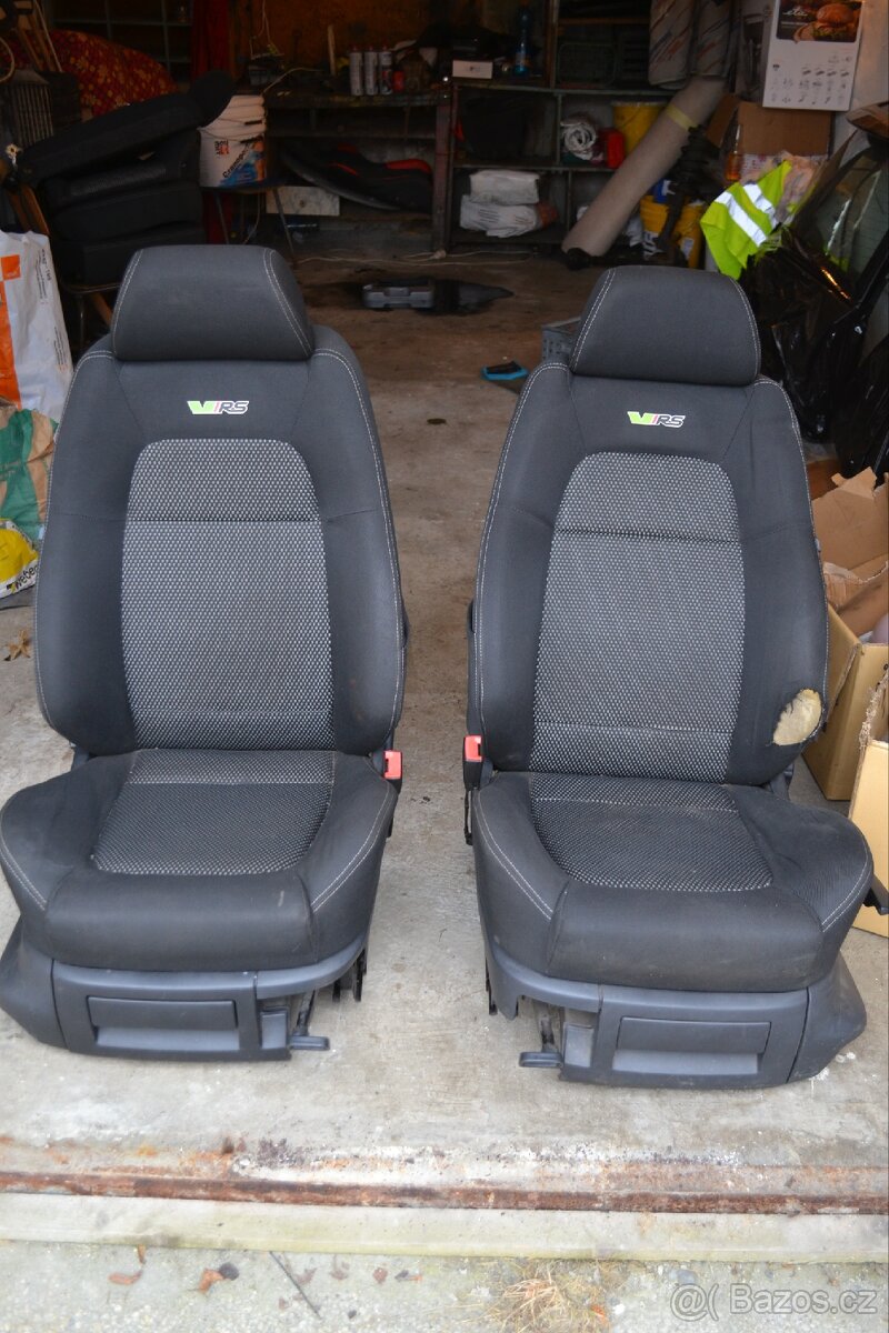 Fabia 1 RS sedačky