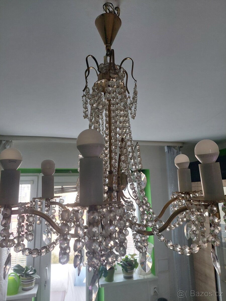 Lustr křišťalový
