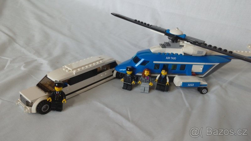 Prodám LEGO 3222 vrtulník s limuzínou