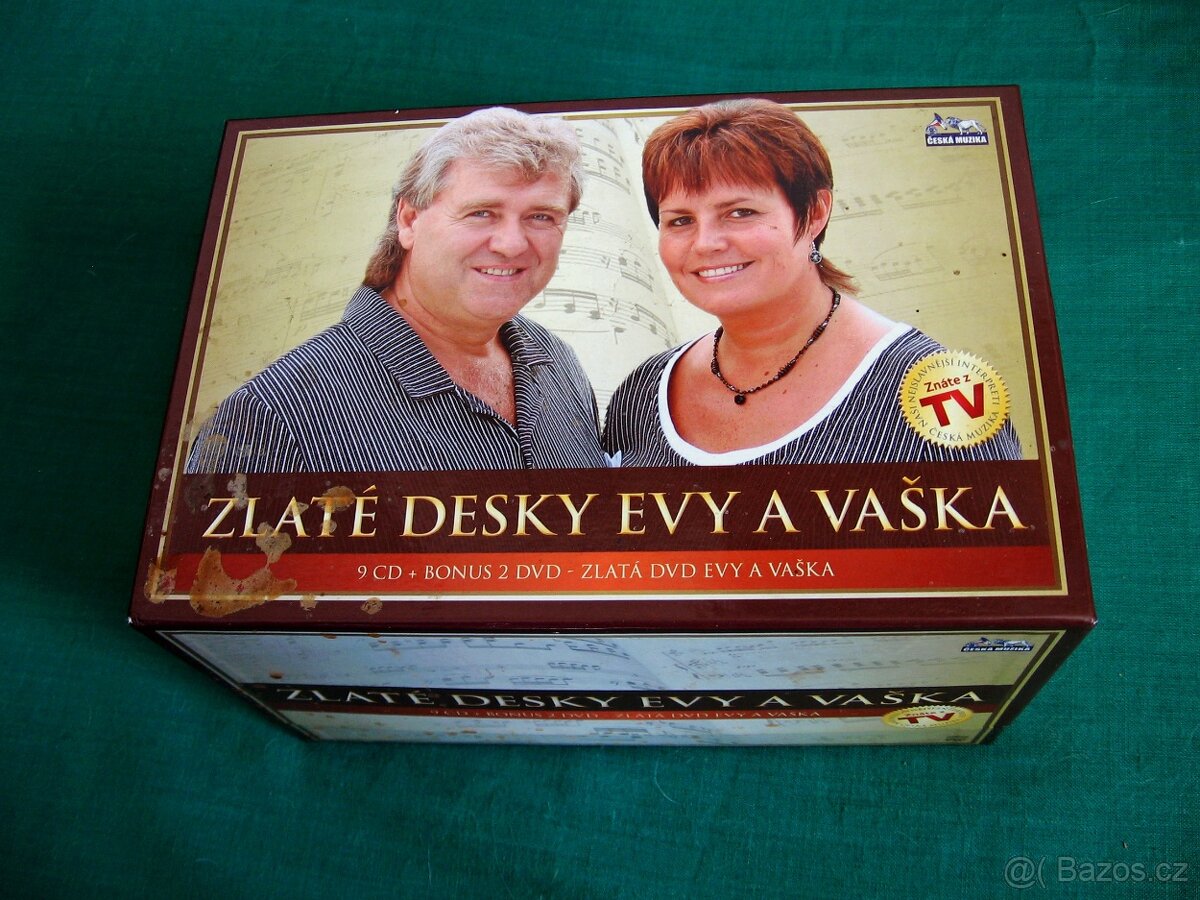 Eva a Vašek (box set 9 CD + 2 DVD)