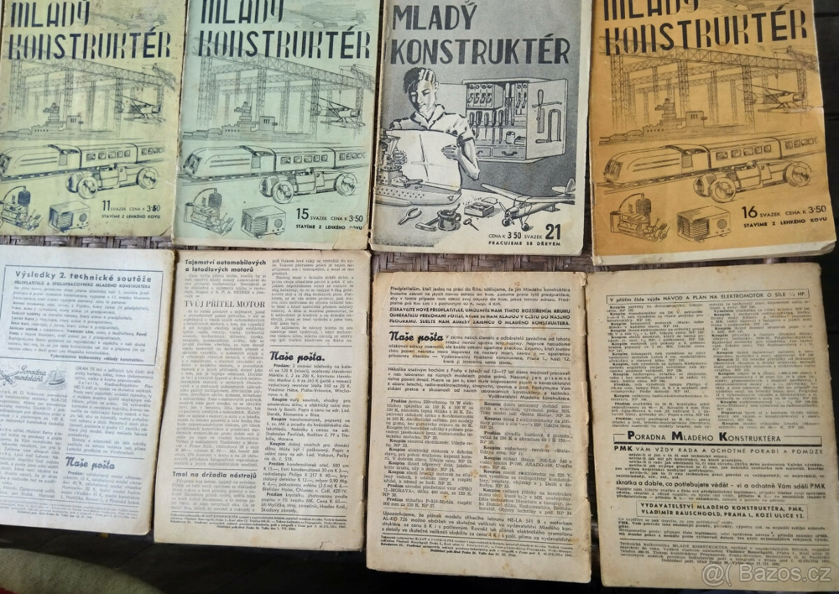 Staré časopisy Konstruktér