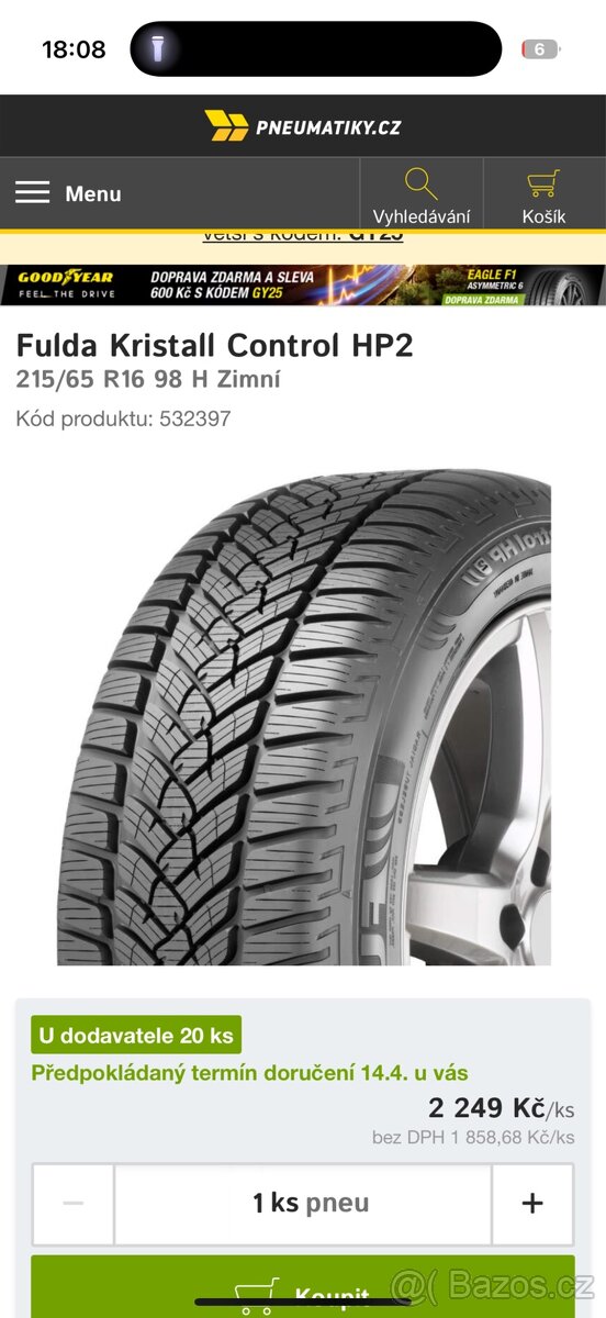 Pneumatiky 216/65 R16