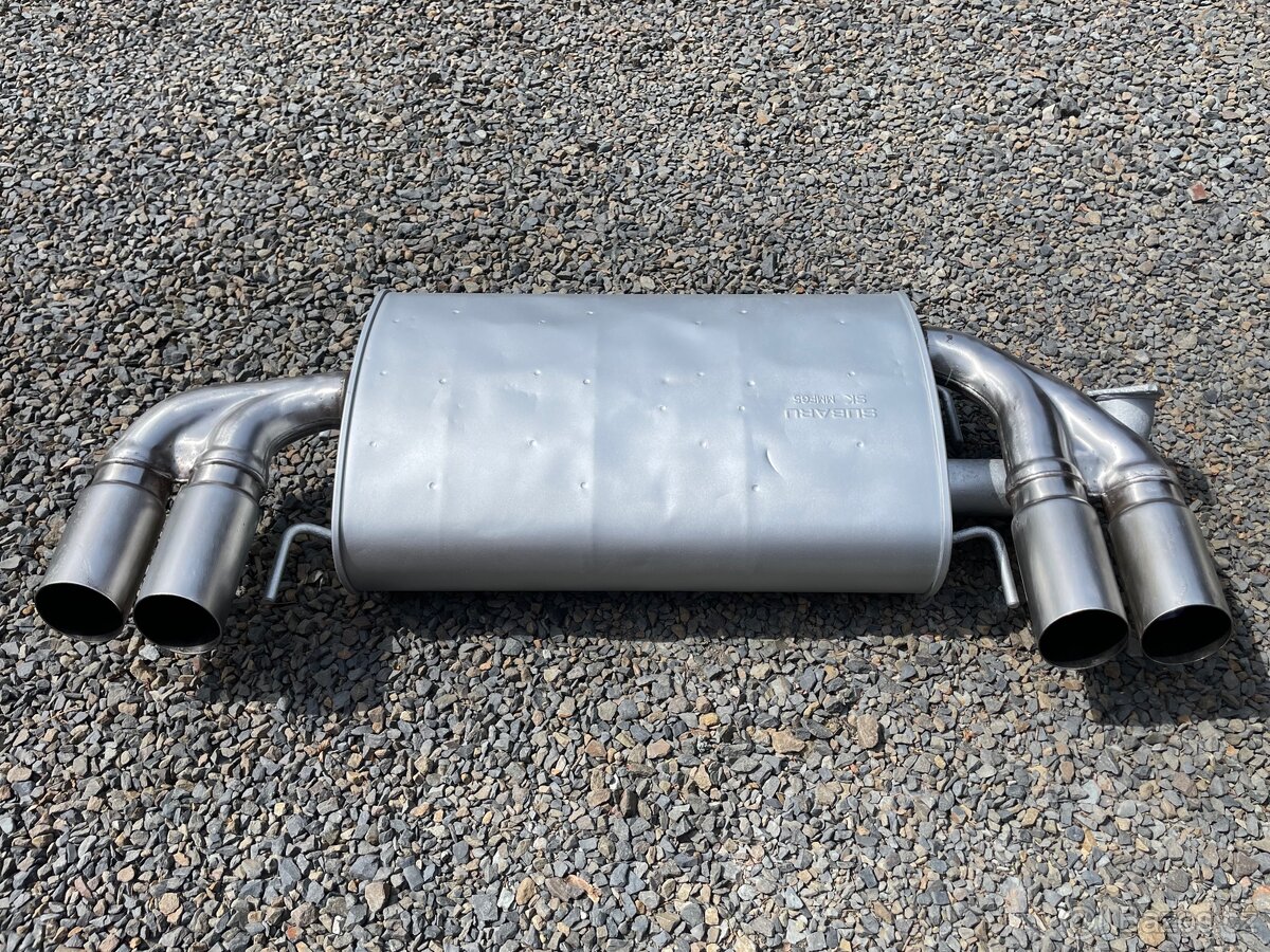 Výfuk + katalyzátory Subaru Impreza WRX STI 08+