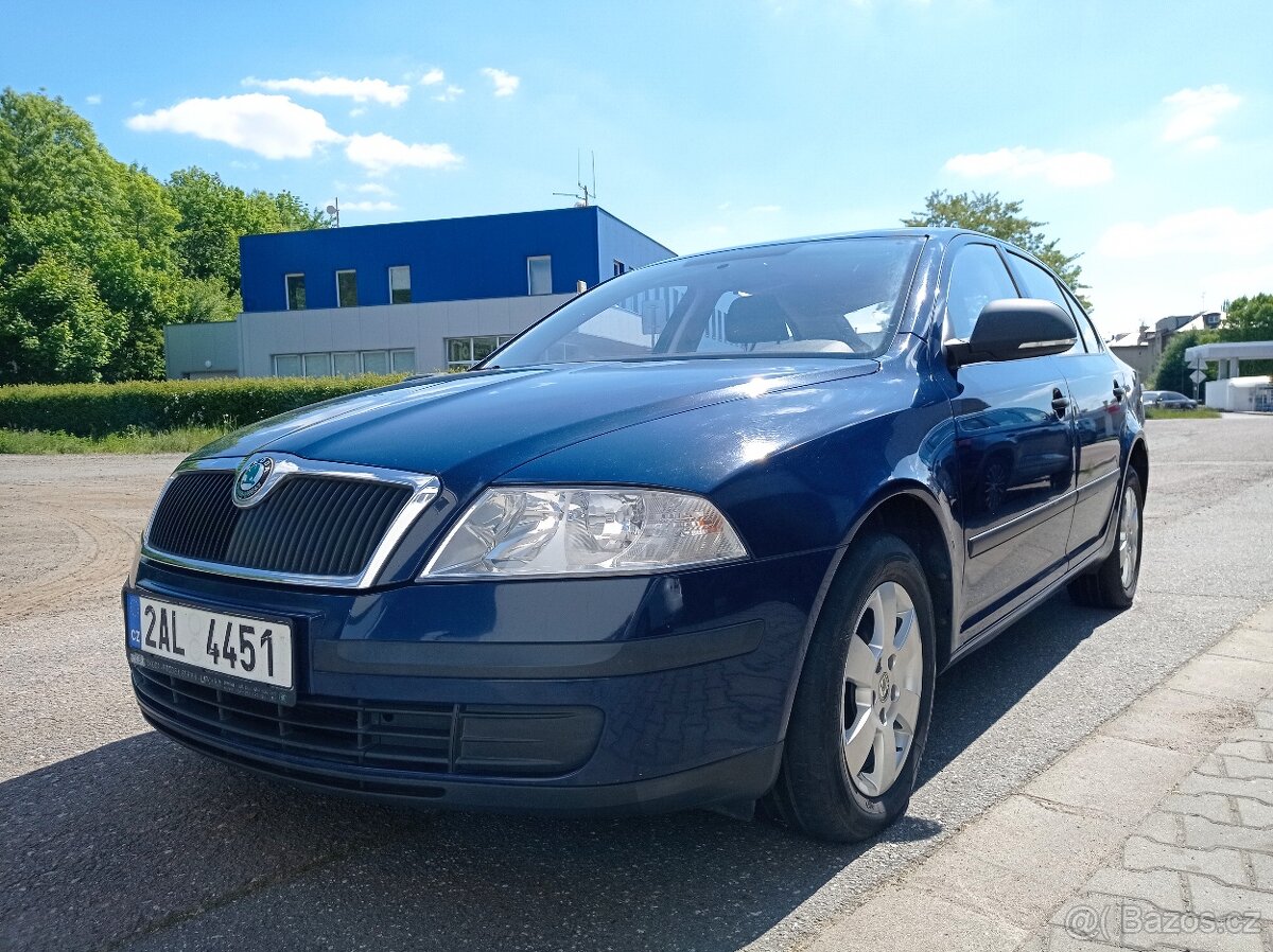 ŠKODA OCTAVIA II 1.6 MPI + LPG – spolehlivé, s levným