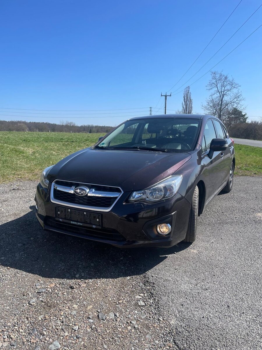 Subaru Impreza 1.6 4x4, do provozu 2013