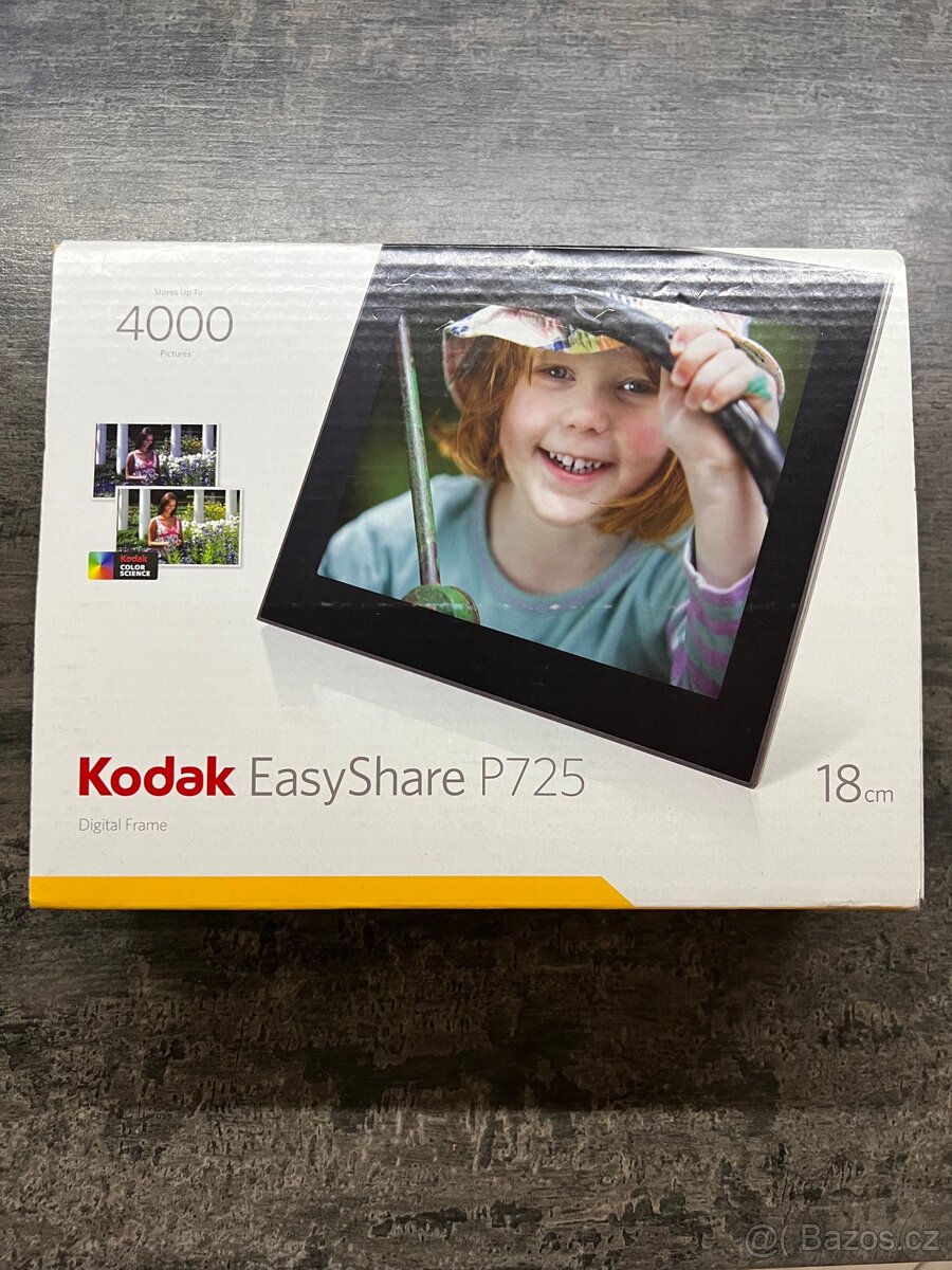 Kodak EasyShare P725 – nový, nepoužitý, otevřená krabička