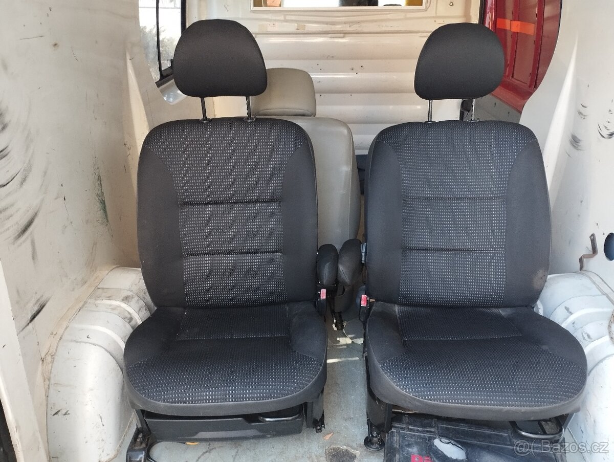 Sedačky Citroen Berlingo, Peugeot Partner.