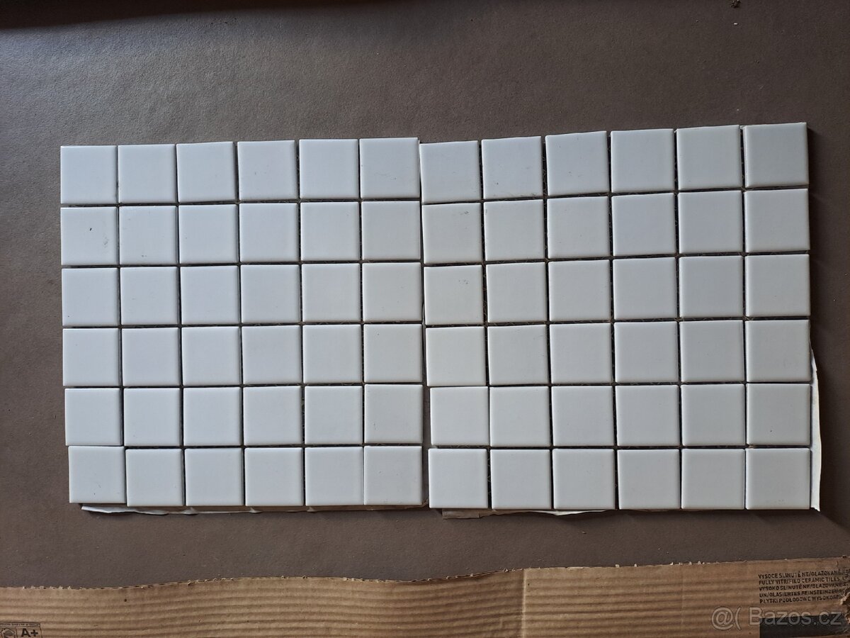 mozaika bílá 30x30 cm obklad Rako