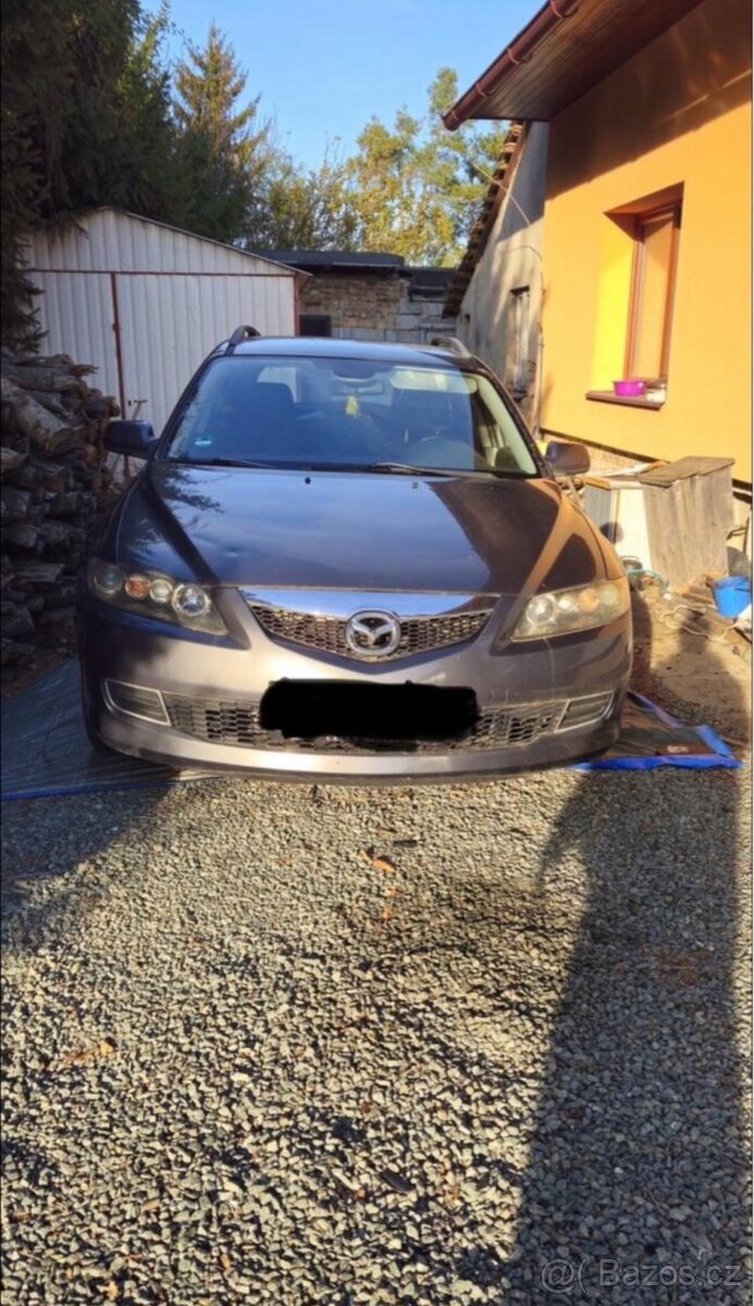 Mazda6,2,0tdi, sedan,, 2004 rok, DÍLY