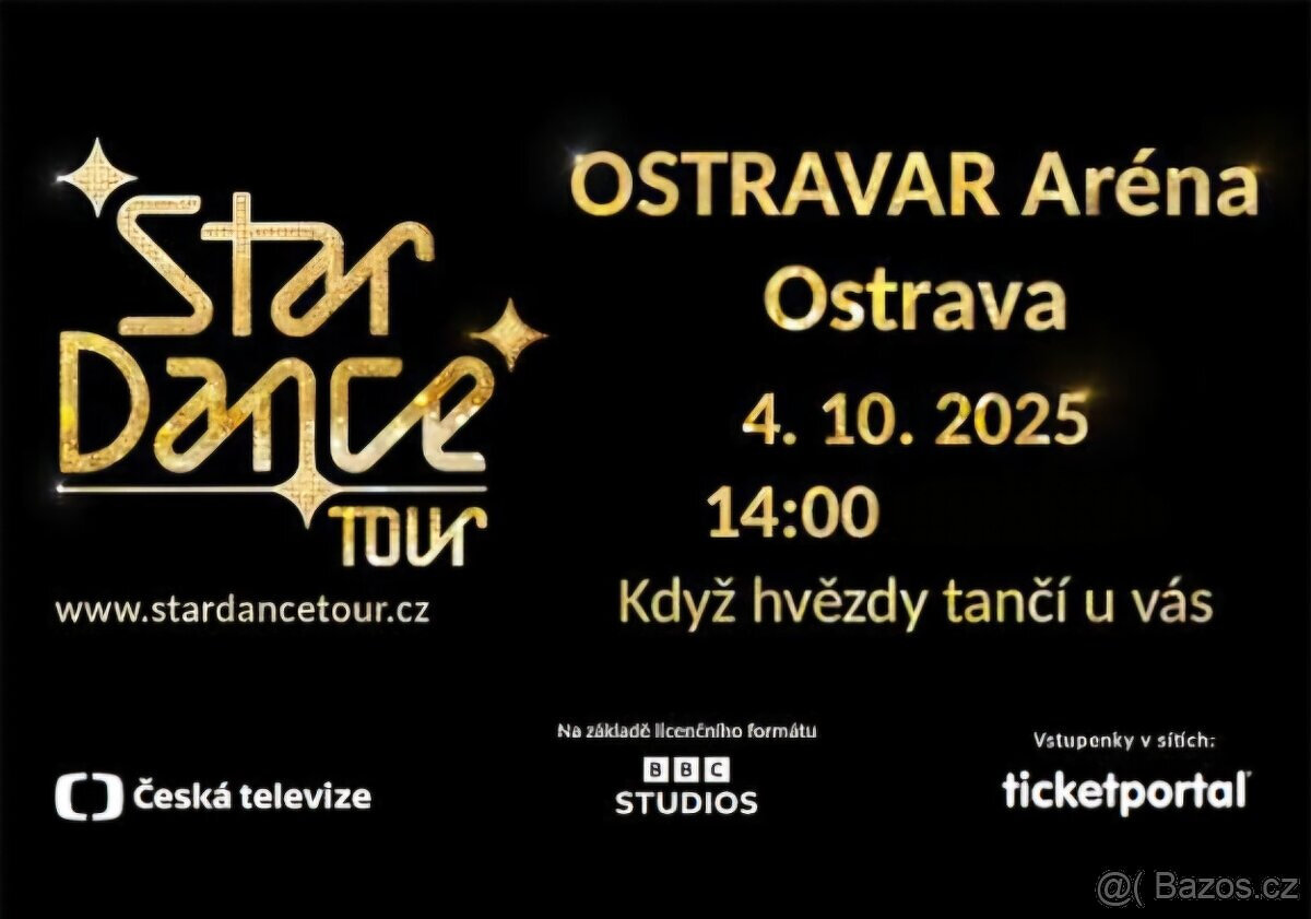 Stardance tour Ostrava vstupenka sleva