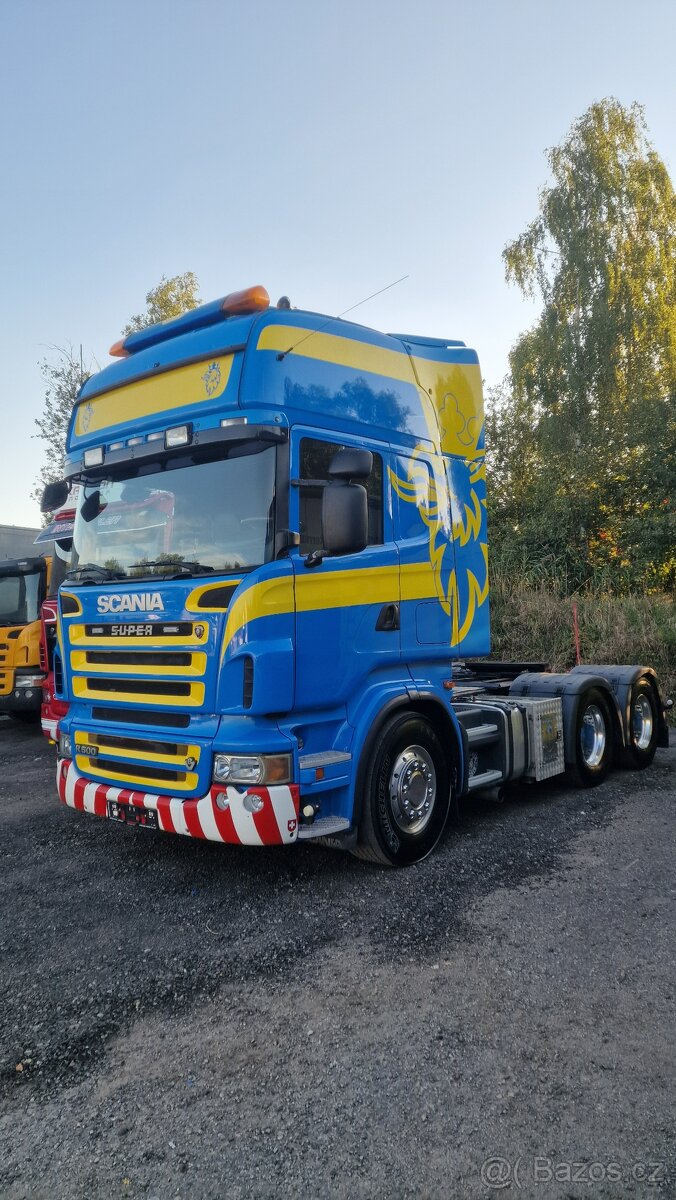 Scania R500 V8 6x4 / Euro 5 / PTO / 1.majitel ANALOG skladem