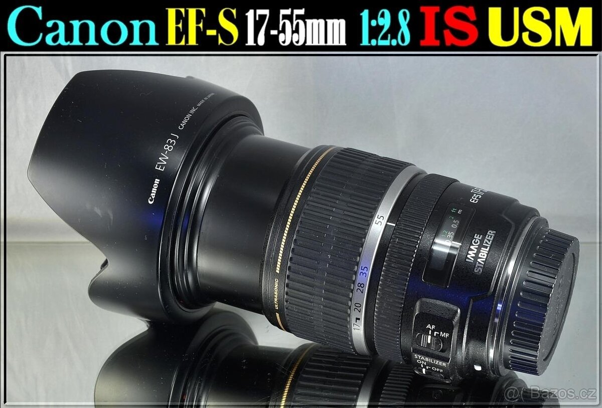 Canon EF-S 17- 55mm f/2.8 USM IS 1:2.8APS-C Zoom