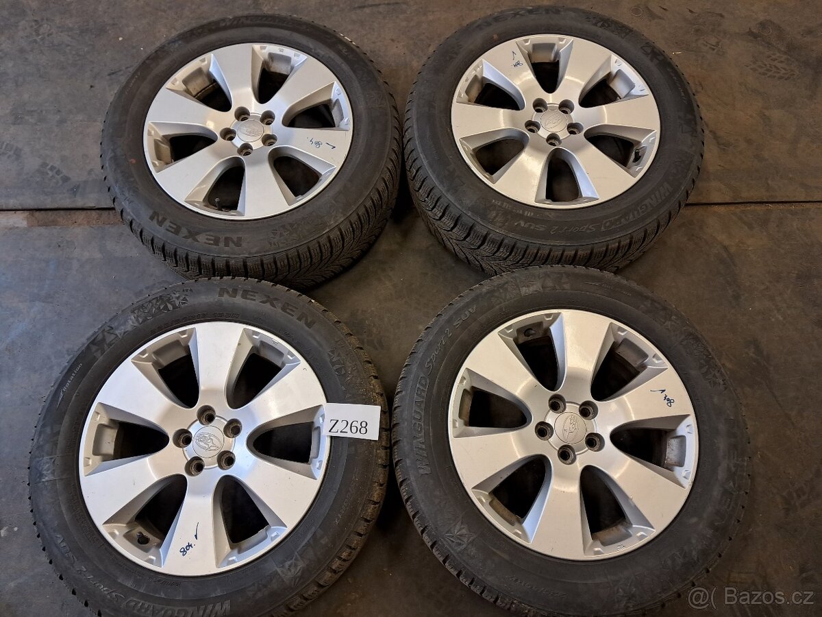 Subaru ALU Kola 7Jx17 ET48 Zimní 225/60/17 (Z268)