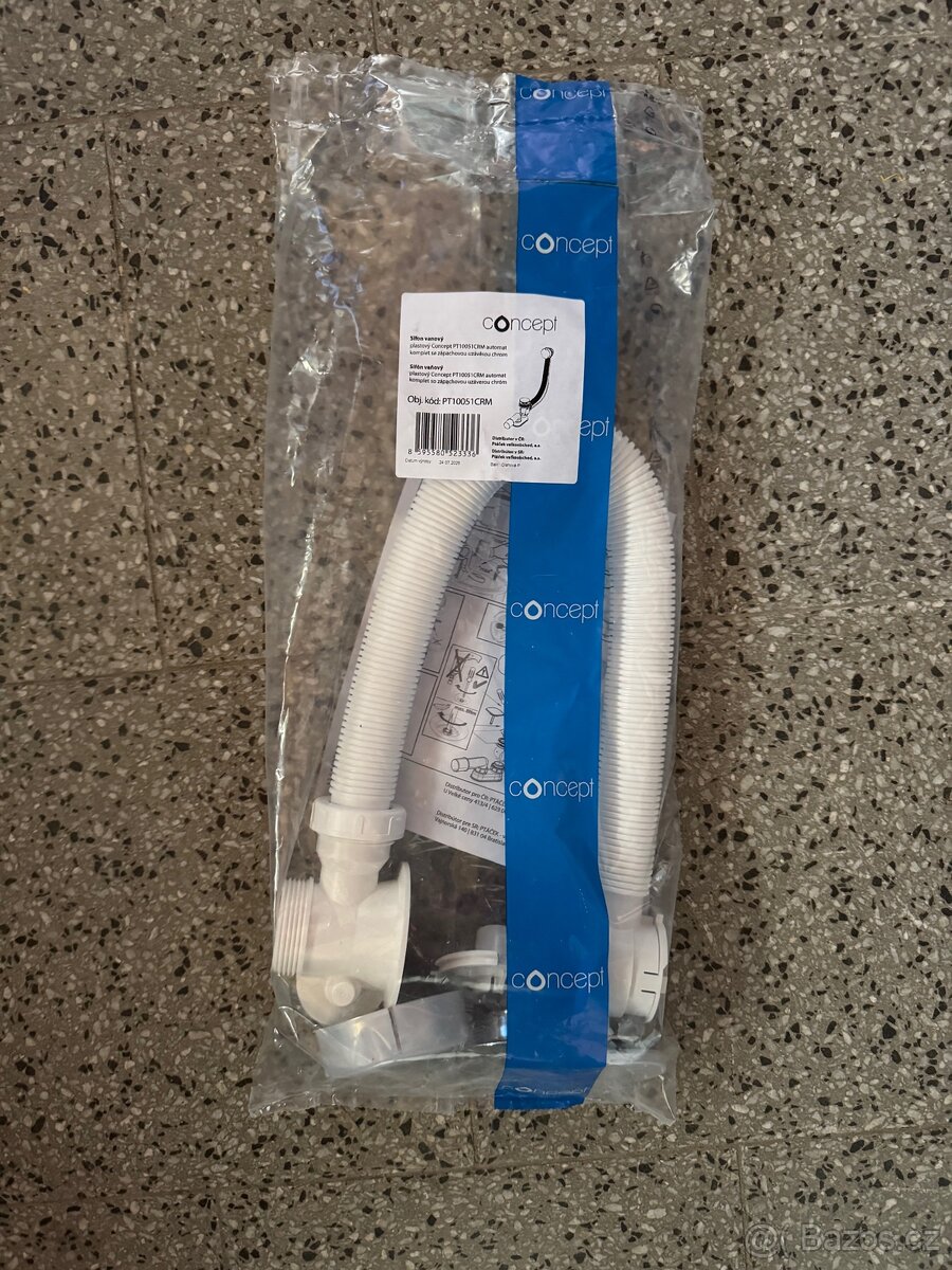 Vanový sifon 57cm concept, chrom