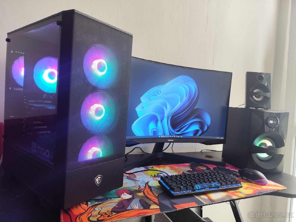 TIGO GAMER R5 5500 RTX 4060 8GB ZÁRUKA 28 MĚSÍCŮ