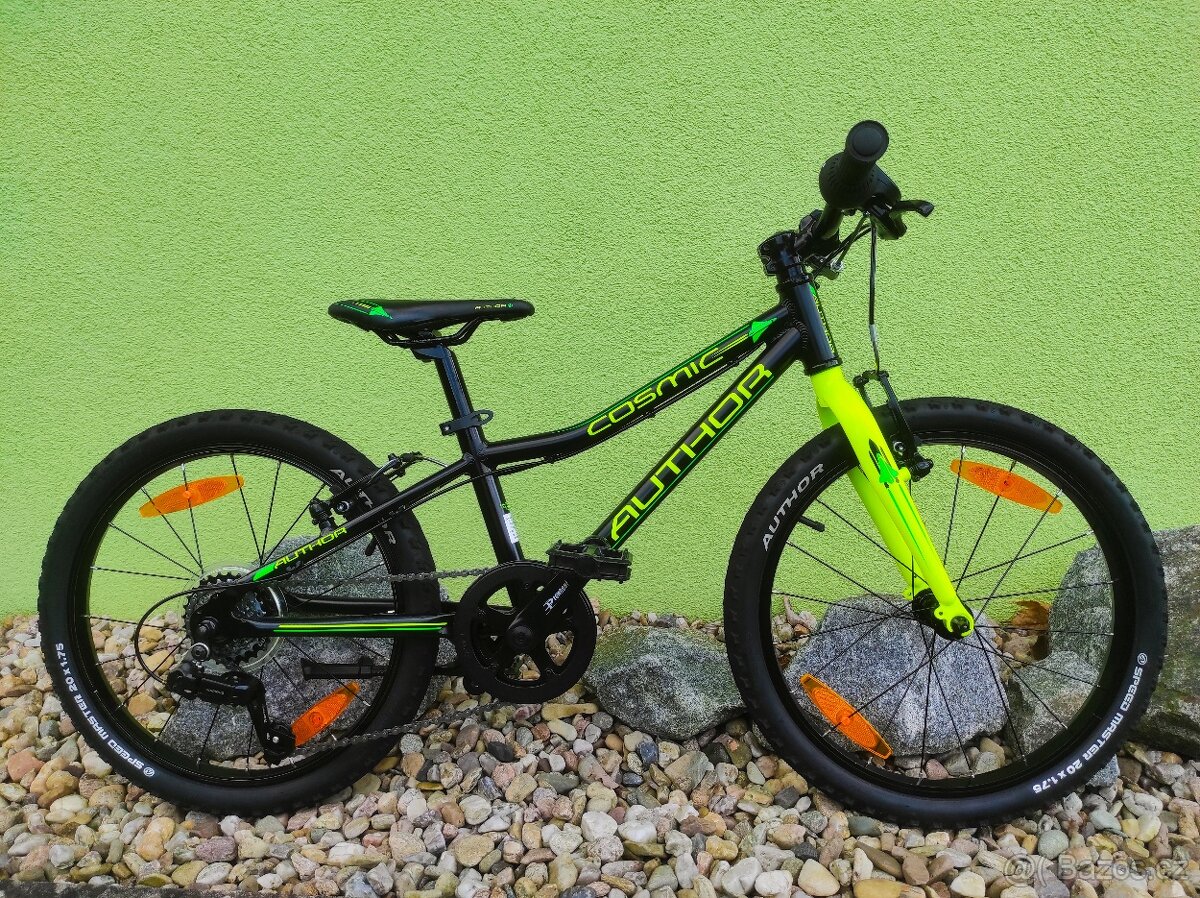 Značkové dětské kolo Author Cosmic 20" (černá/reflex.)