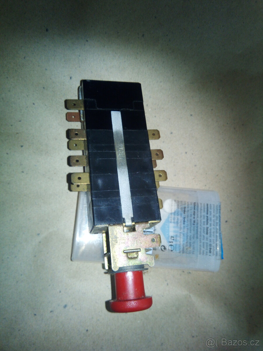 Přepínač výstražných svět.Multicar M24,M25,WARBURG