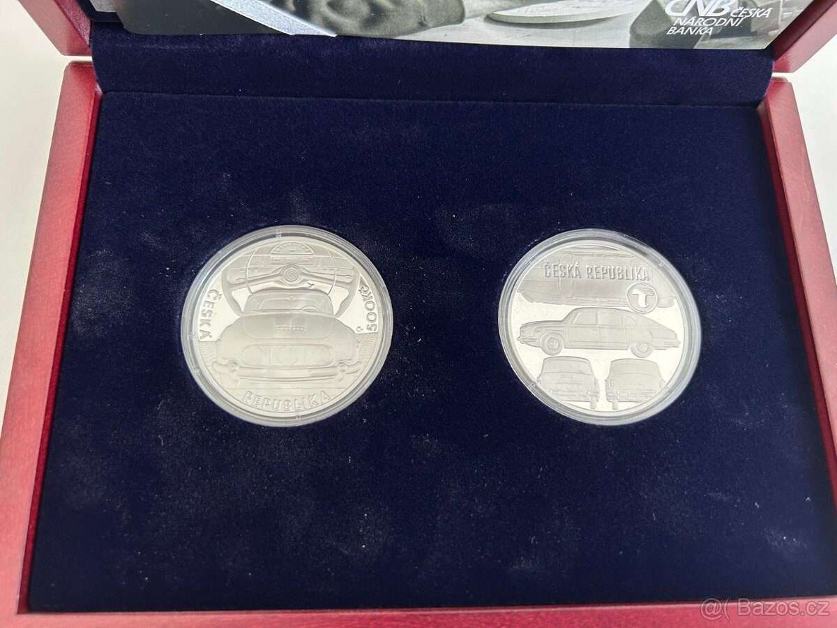 Sada Tatra 600 a Tatra 603 medaile