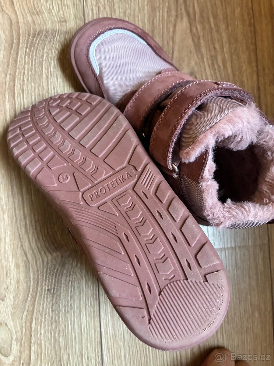 Detske zimni boty protetika vel.34