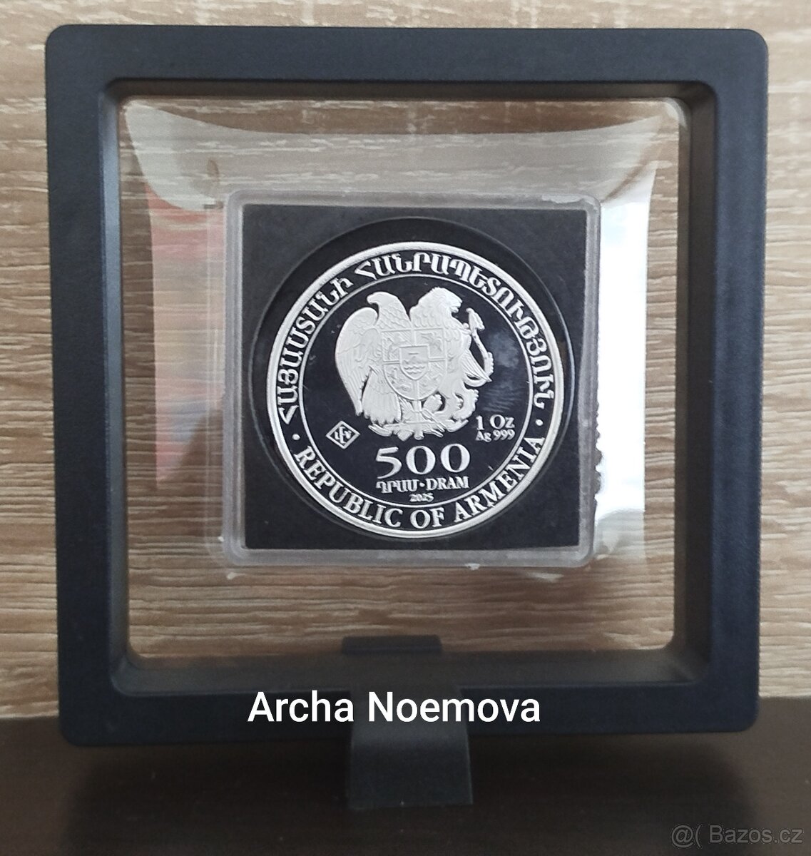 Stříbrná investiční mince 1 OZ Archa Noemova