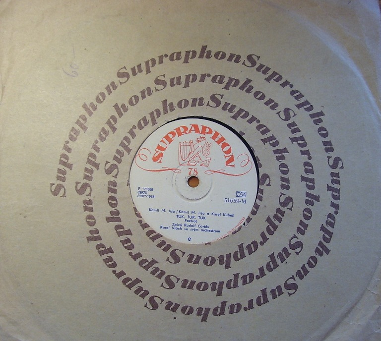EP deska R.Cortéz,M.Kopecký 1958-/38/