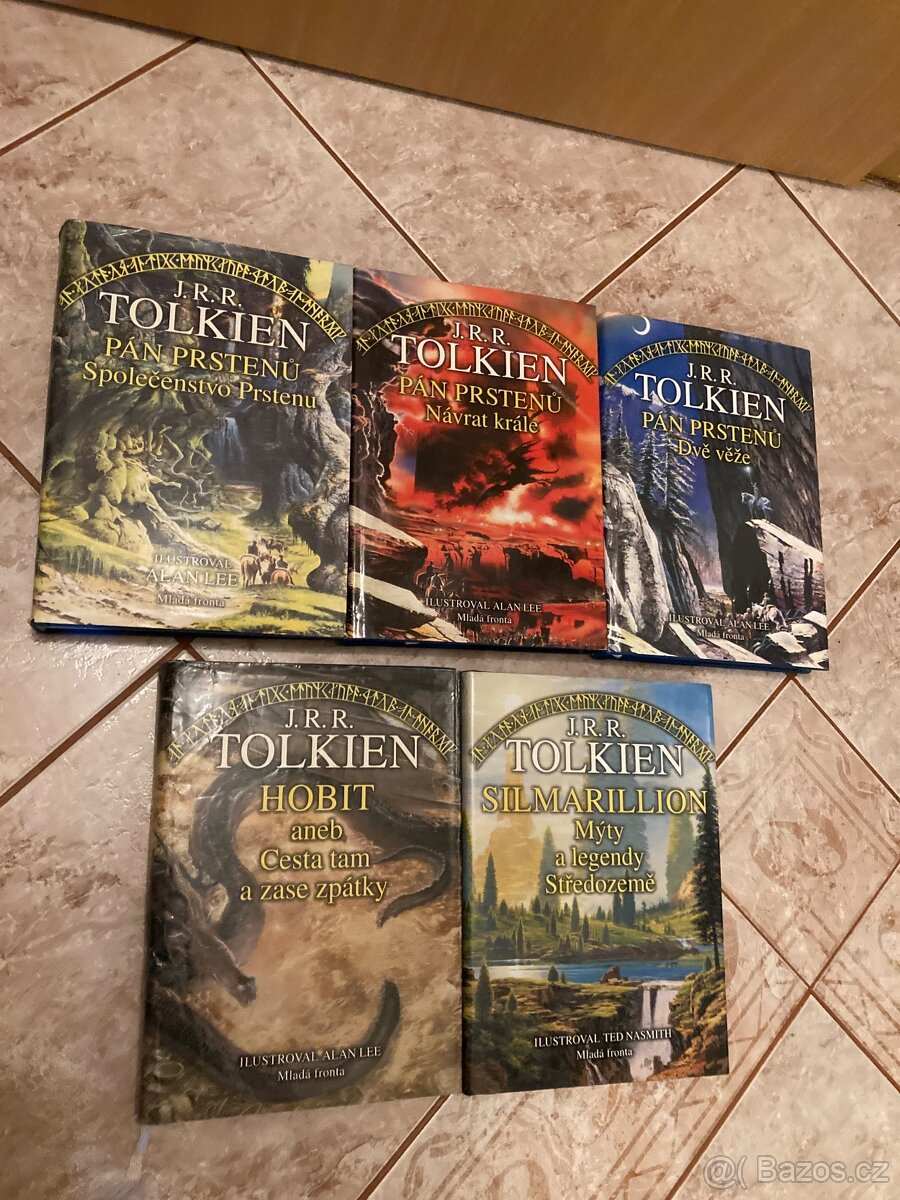 Tolkien- Pán prstenů , Hobit, Silmarillion