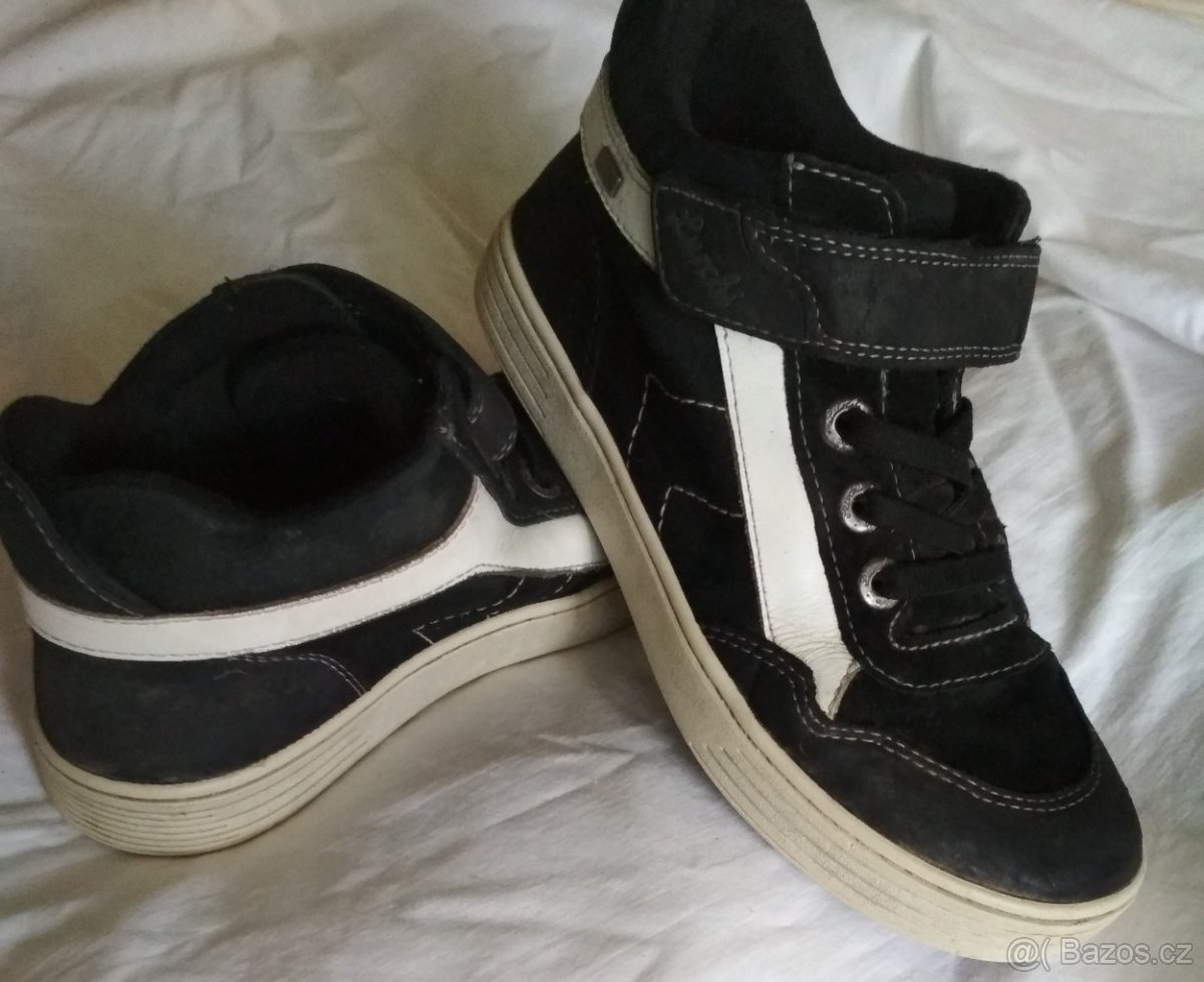 Černé botasky Lurchi, vel 36