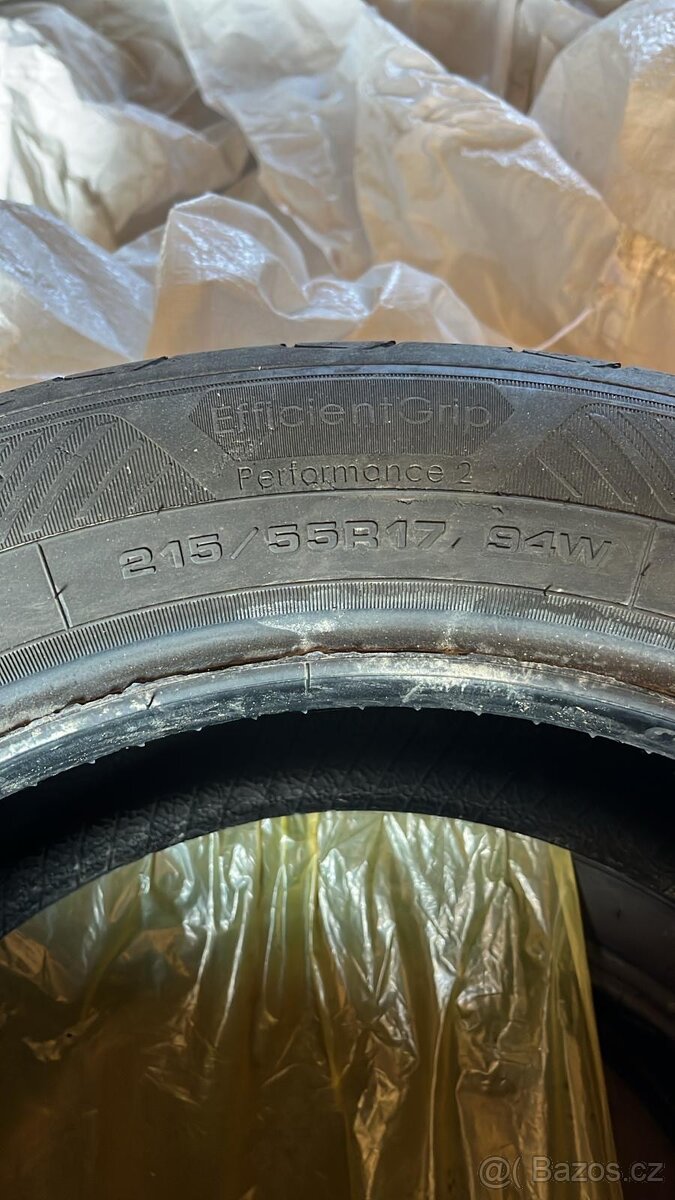 Letní pneu Goodyear 215/55