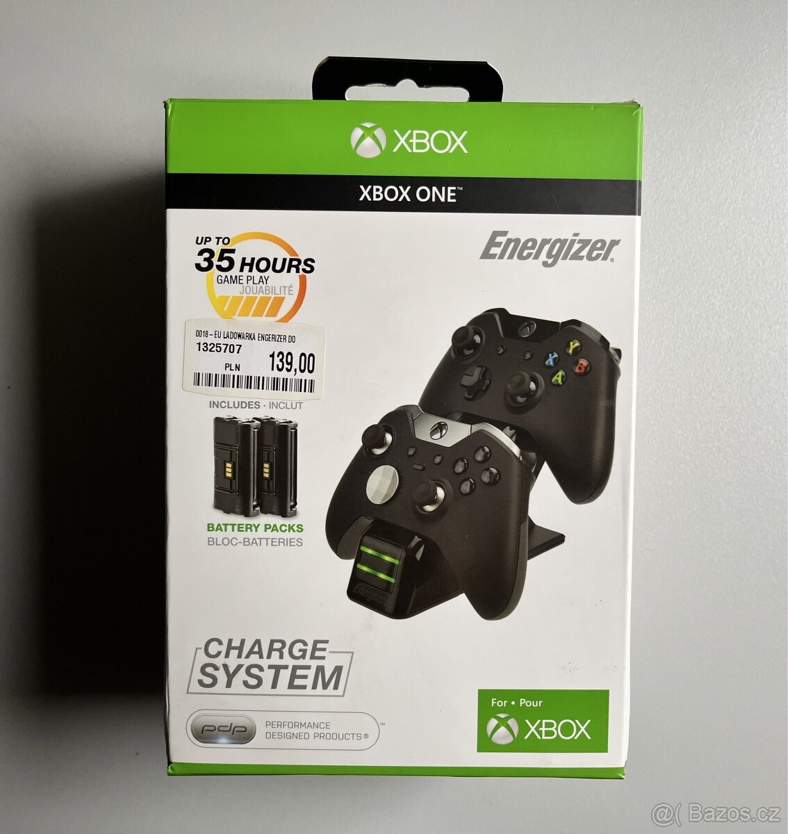 Originální Nabíjecí stanice Xbox One Energizer