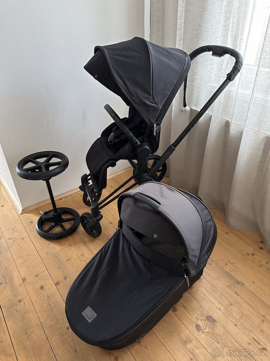 Kočárek CYBEX Platinum Priam – Matt/Onyx Black 2022
