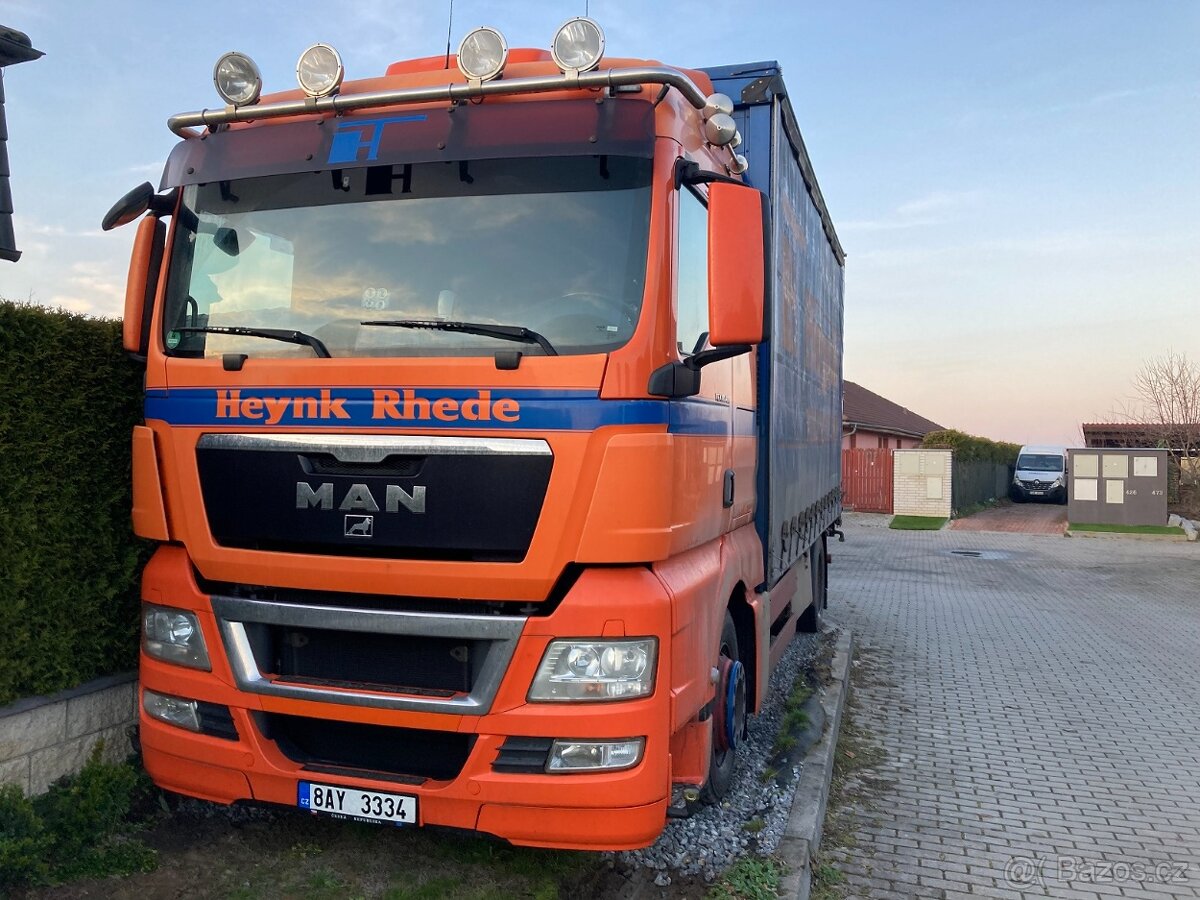 Prodám MAN TGX 18.400 XLX E5 Plane Jumbo tahač přívěsů