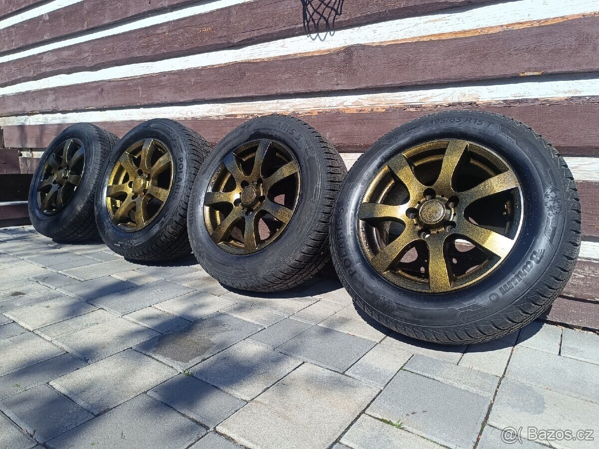 ALU kola 5x112 Volkswagen Golf V 195/65/15