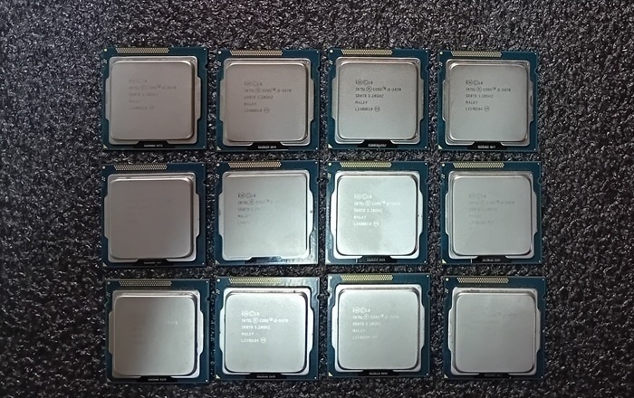 12x procesor INTEL CORE i5-3470
